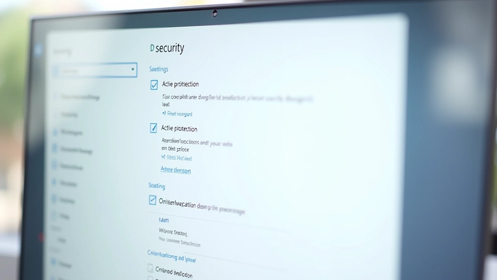 Windows-Sicherheitseinstellungen mit aktiviertem Windows Defender, Firewall-Status und Antivirus-Schutz
